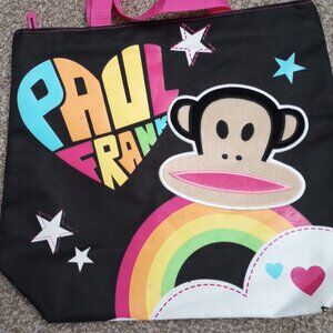 Paul Frank Julius Tote with rainbow - hearts - stars